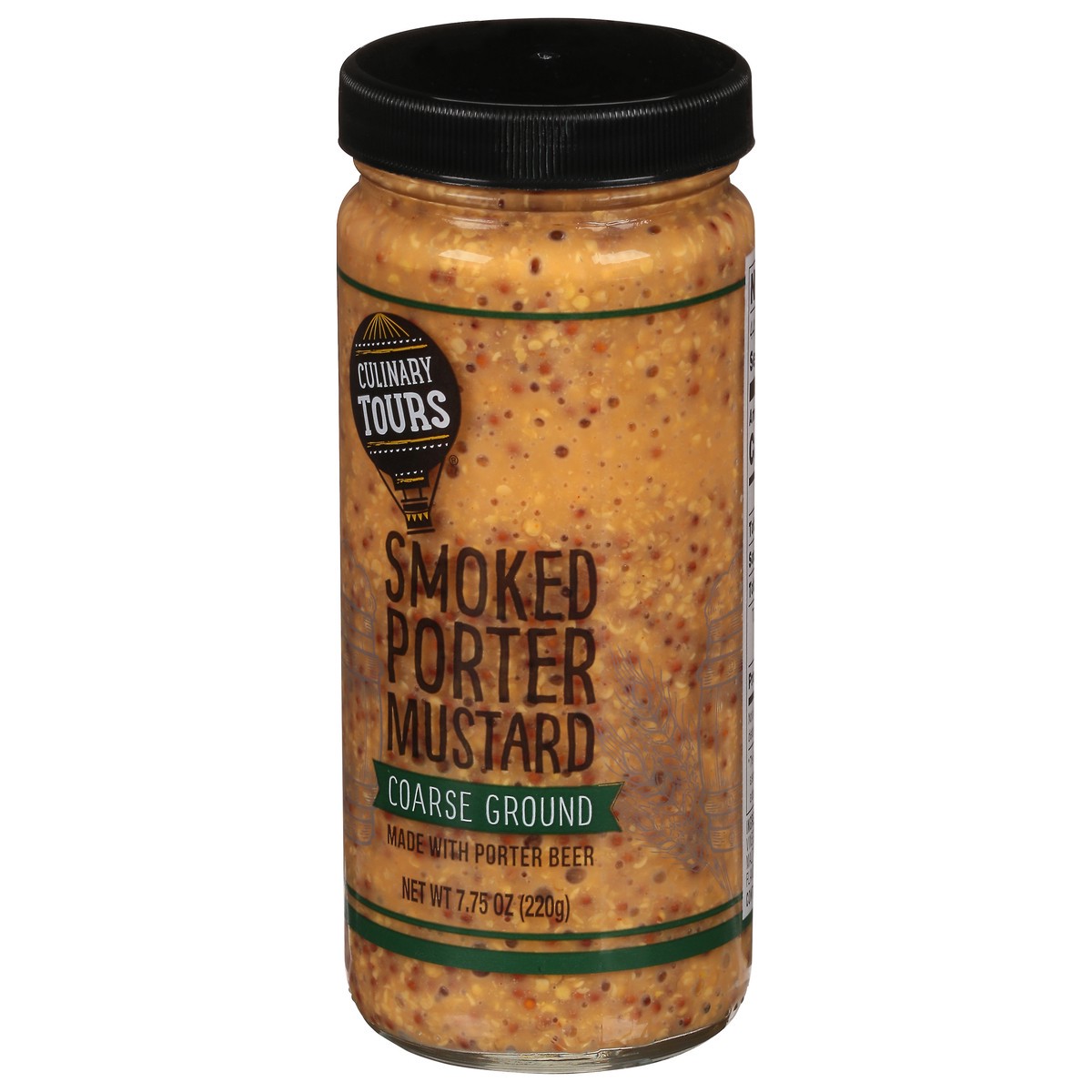 slide 5 of 17, Culinary Tours Coarse Ground Smoked Porter Mustard 7.75 oz, 7.75 oz