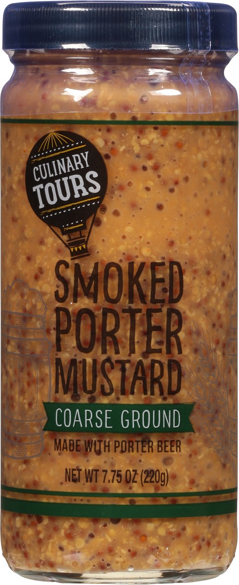 slide 7 of 17, Culinary Tours Coarse Ground Smoked Porter Mustard 7.75 oz, 7.75 oz