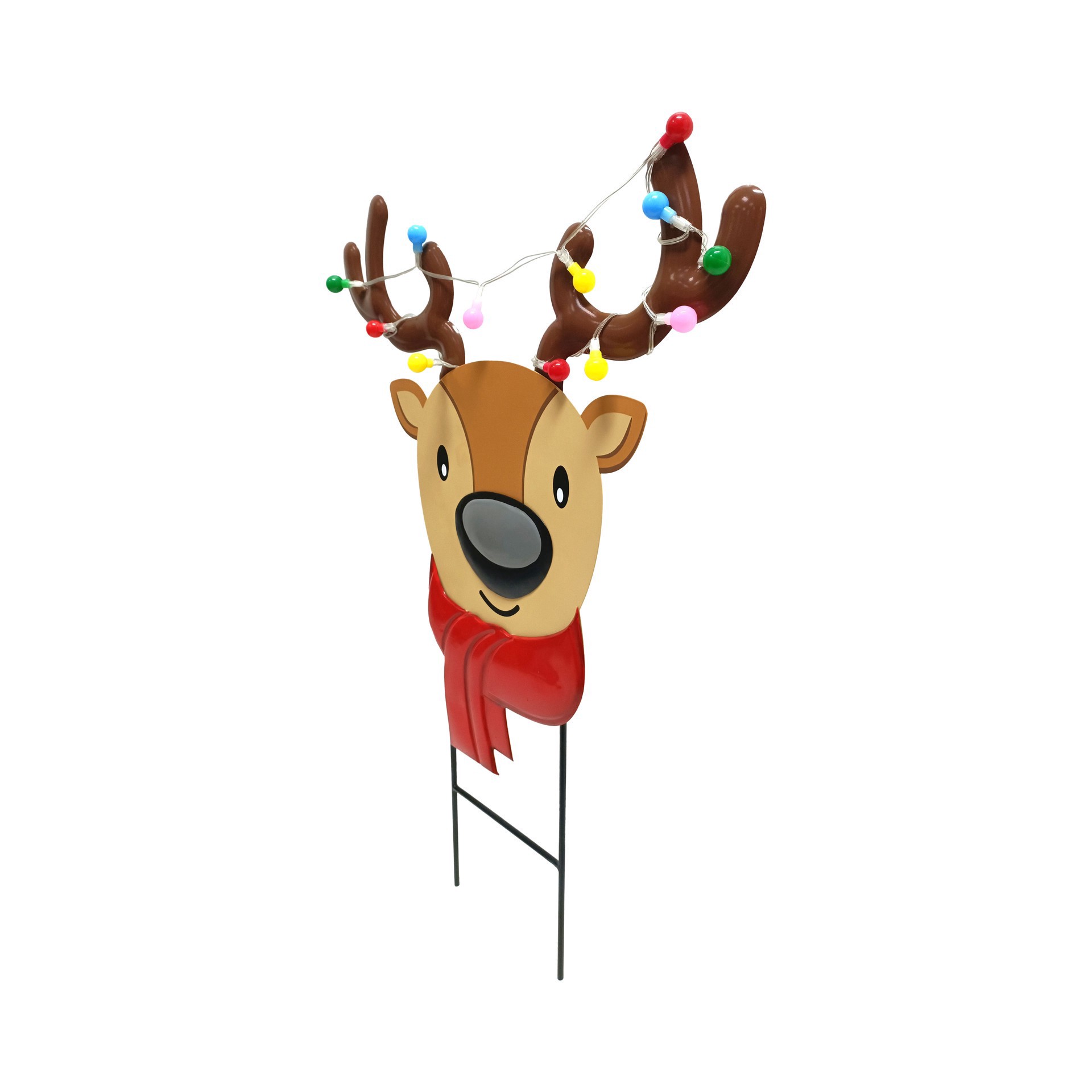 slide 2 of 5, 2ft. Reindeer Yard Stake By Ashland, 2 ft