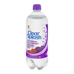 Clear Splash Sparkling Water Beverage Raspberry Blackberry