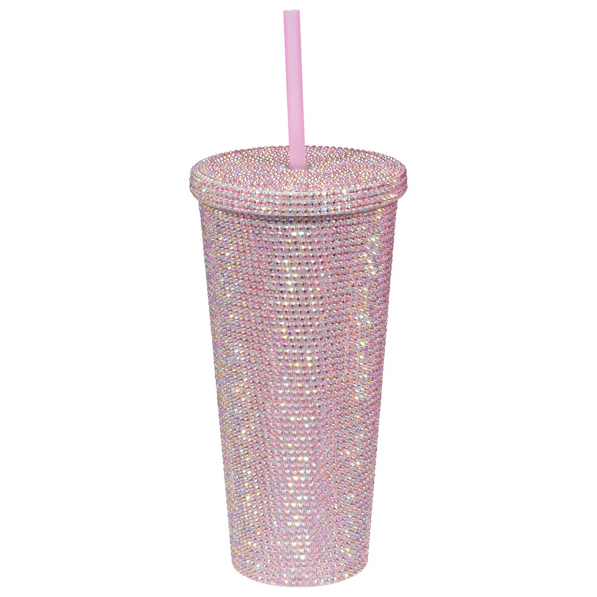 slide 3 of 3, Neat Pnk Rhinestone 22z Tumbler - EA, 22 oz