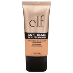 E.L.F. Soft Glam 42 Tan Neutral Satin Foundation 1 fl oz