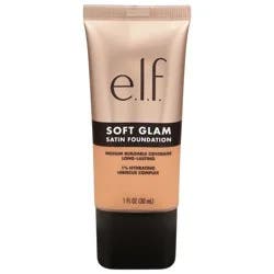 E.L.F. Soft Glam 42 Tan Neutral Satin Foundation 1 fl oz