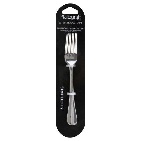 slide 1 of 1, Pfaltzgraff Pfaltzgraph Salad Forks Set Of 2, 1 ct