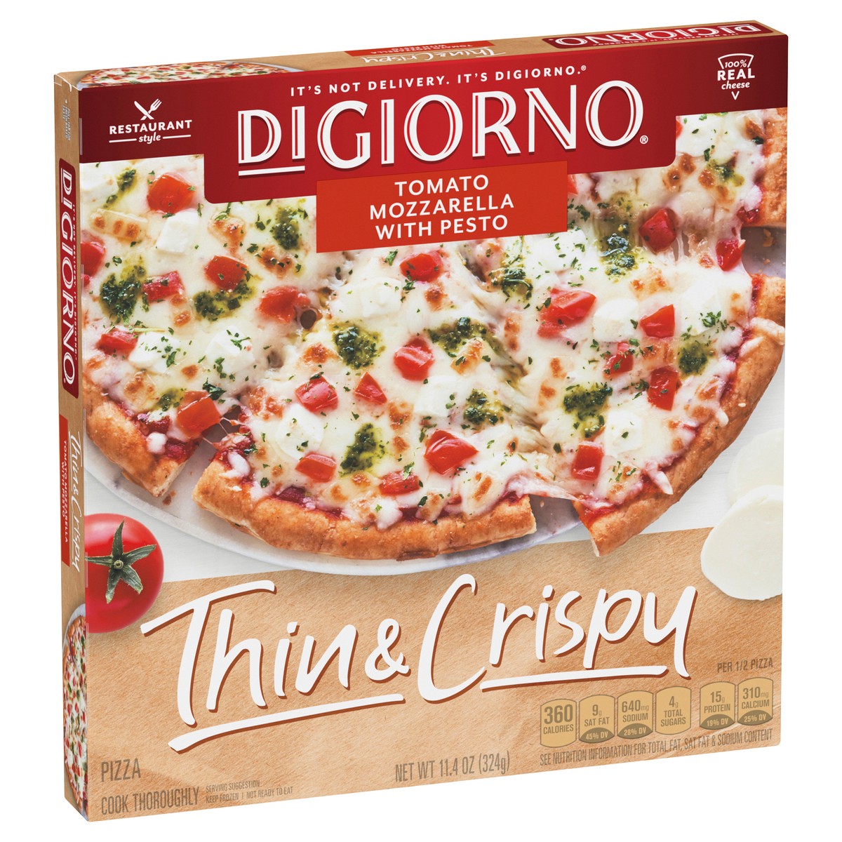 slide 2 of 9, DiGiorno Pizza, 11.4 oz