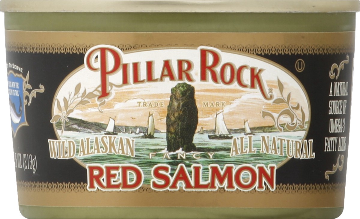 slide 2 of 2, Pillar Rock Red Salmon, 7.5 oz