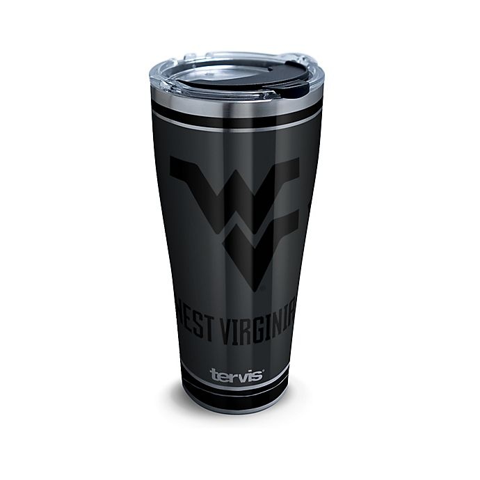 slide 1 of 1, NCAA Tervis West Virginia University Blackout Stainless Steel Tumbler with Lid, 30 oz