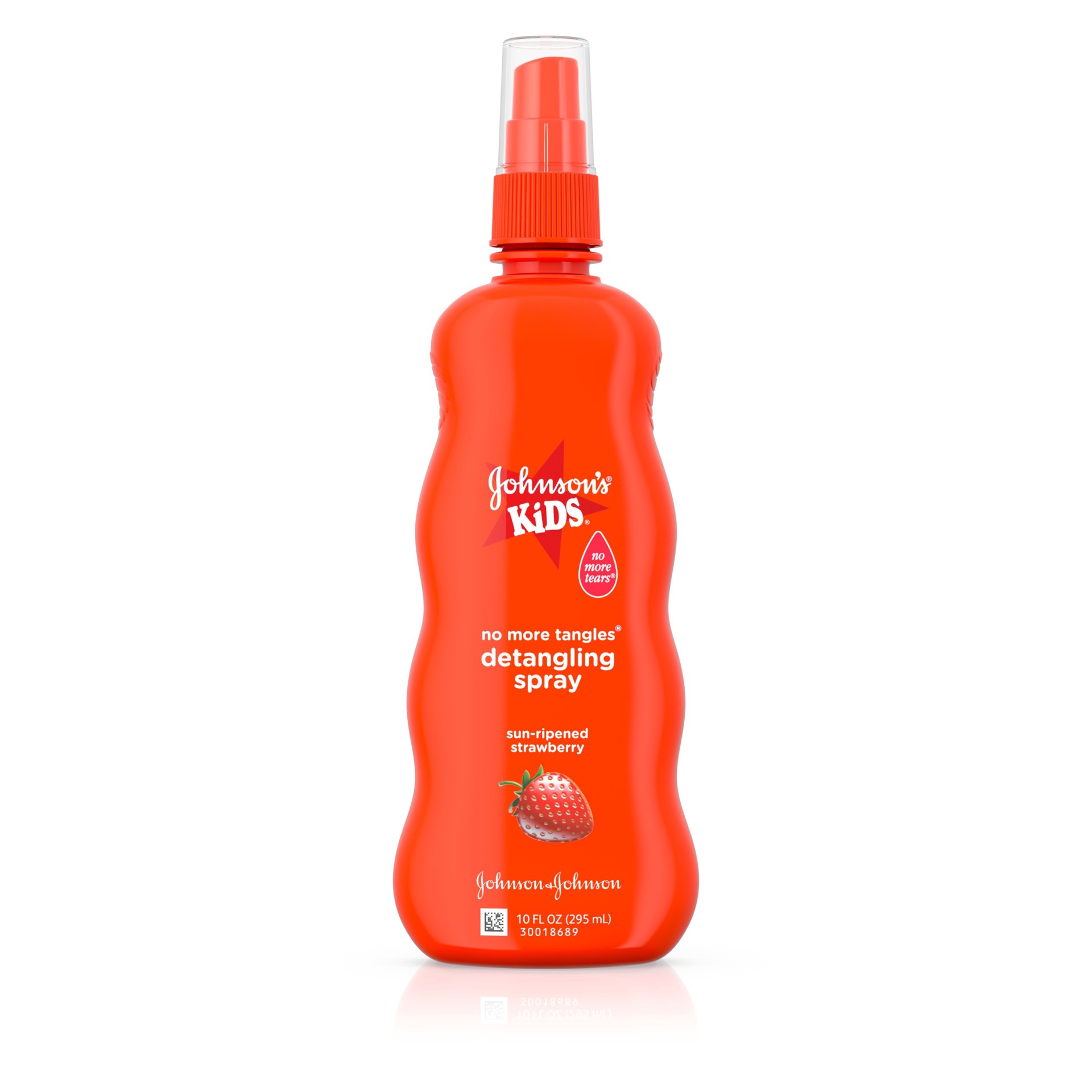 slide 4 of 5, Johnson's JOHNSON'S KIDS NO MORE TANGLES Detangling Spray STRAWBERRY SENSATION, 10 Fl. Oz, 10 fl oz