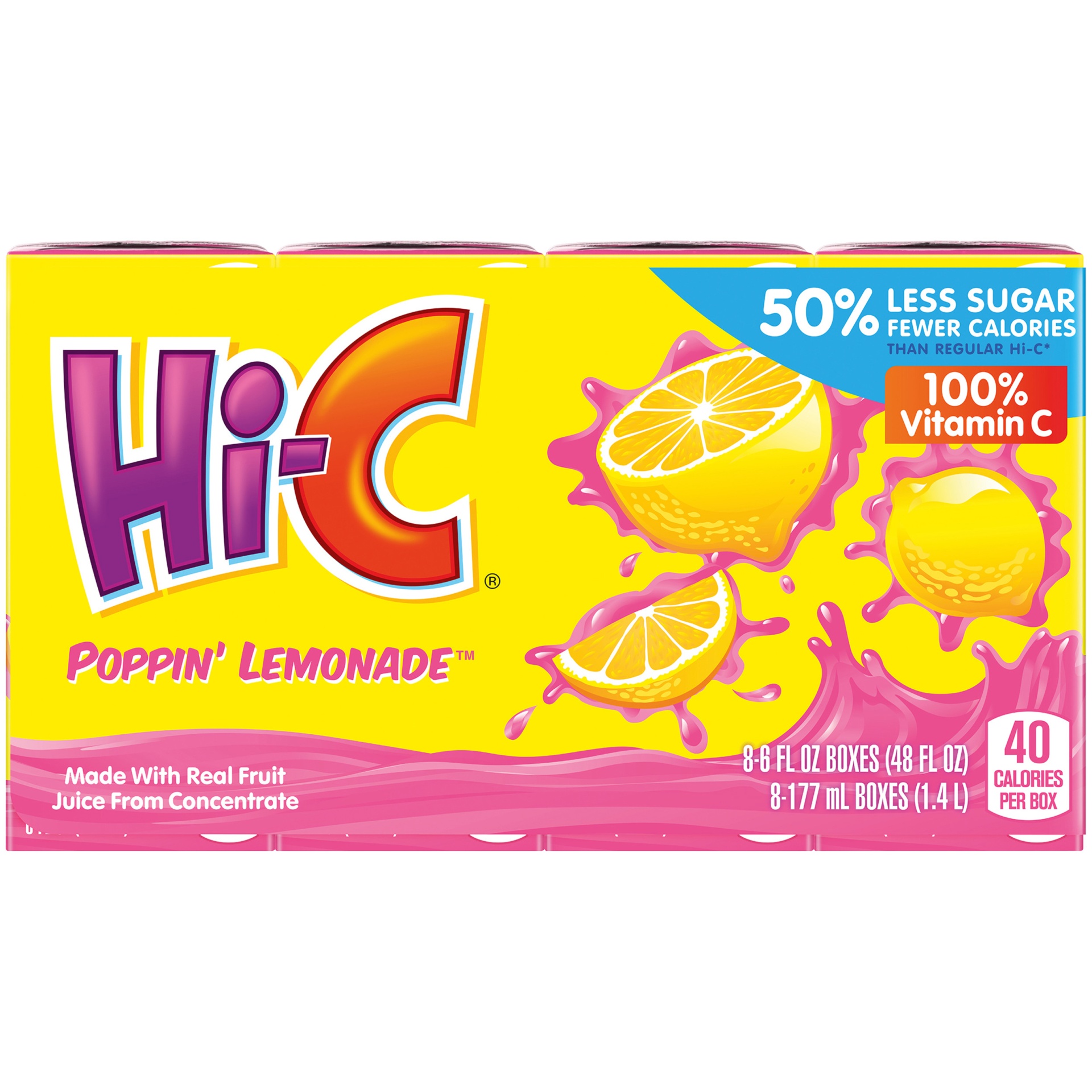 slide 2 of 2, Hic Poppin Lemonade, 48 oz