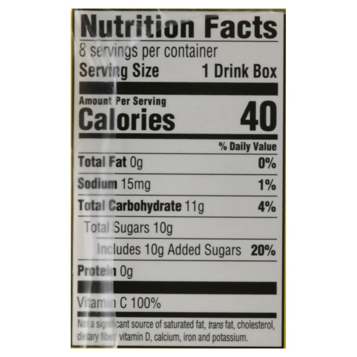 slide 4 of 10, Hi-C Poppin Lemonade Cartons- 8 ct, 48 oz