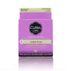 Revlon Cutex Swipe and Go Nail Polish Remover Pads - 10 ct - 3.5 oz