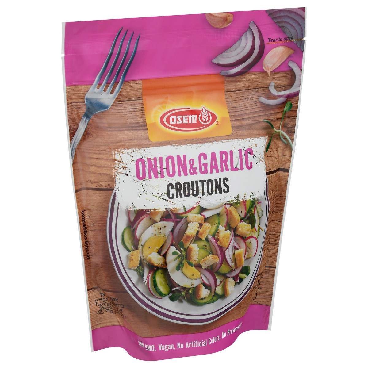 slide 4 of 9, Osem Onion & Garlic Croutons 5.25 oz, 5.25 oz