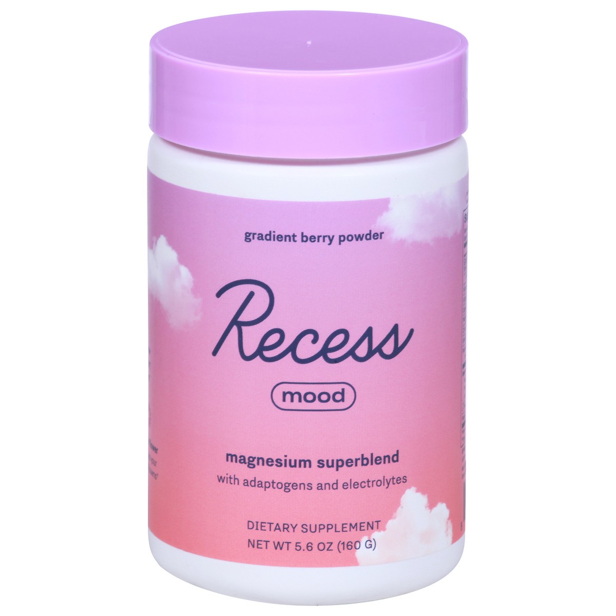 slide 1 of 1, Recess Mood Gradient Berry Magnesium, Adaptogen & Electrolytes Powder, 1 ct