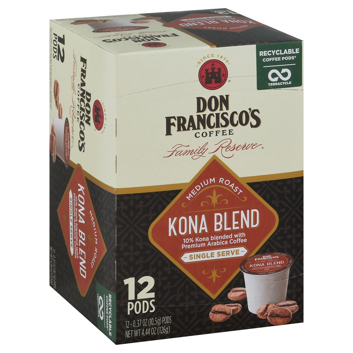 slide 2 of 9, KONA - GROCERY Coffee Family Reserve Breakfast Blend K-Cups, 