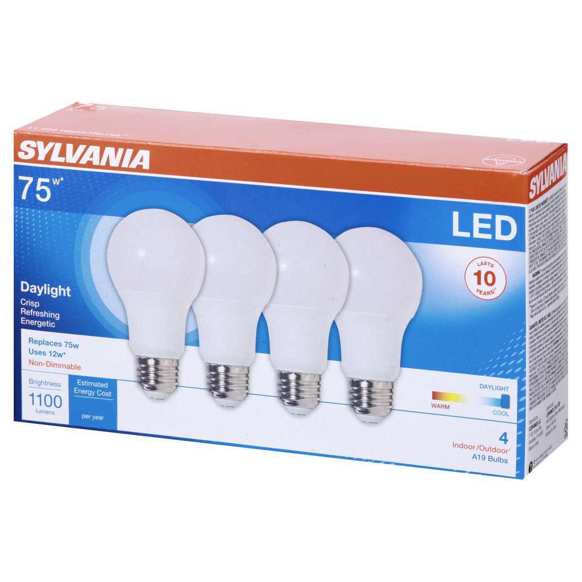 slide 7 of 9, Sylvania Led12A19F85010, 1 ct