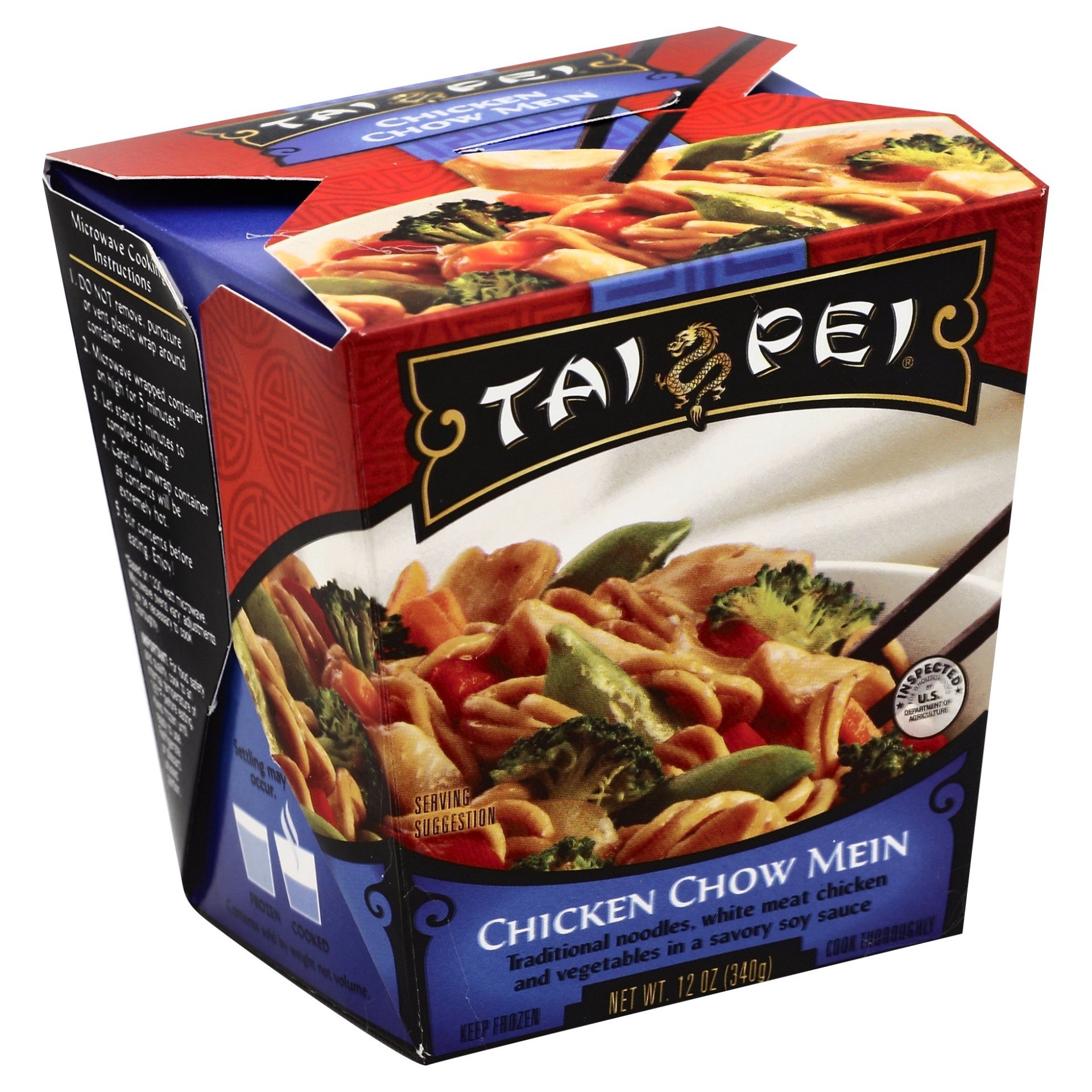 slide 1 of 3, Tai Pei Chicken Chow Mein, 10 oz