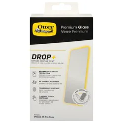 OtterBox Drop+ Premium Glass Screen Protector - 1 ea