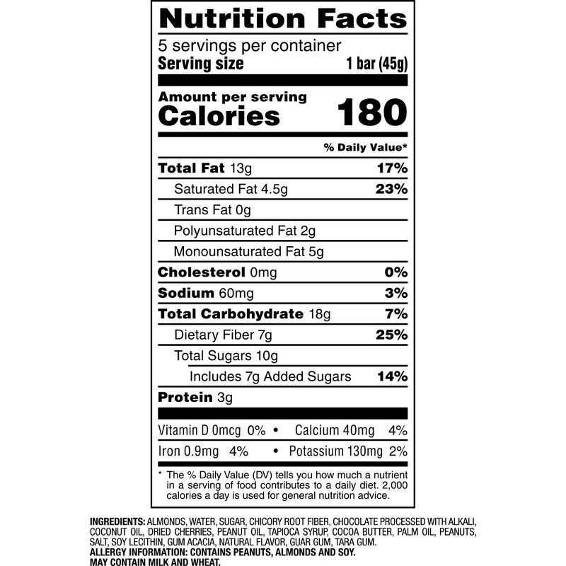 slide 2 of 6, Kind Dark Chocolate Cherry, 8 oz