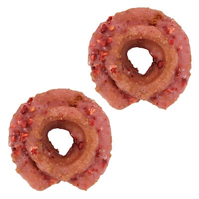 slide 1 of 1, H-E-B Old Fashioned Strawberry Glazed Donut, 1 ct