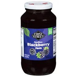 First Street Seedless Blackberry Jam
