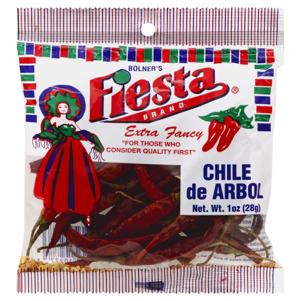 slide 3 of 3, Fiesta Chile de Arbol 1 oz, 1 oz