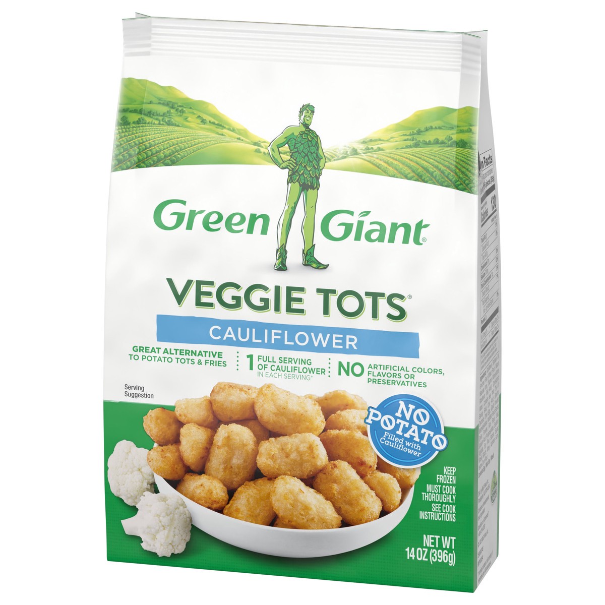 slide 3 of 9, Green Giant Cauliflower Veggie Tots, 16 oz