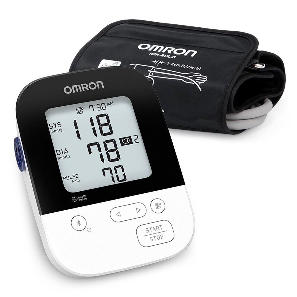 slide 4 of 4, Omron Healthcare Inc. Blood Pressure Monitor Upper Arm 5 Series, 1 ct