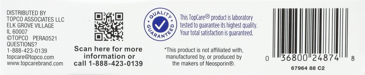 slide 4 of 9, TopCare Health Maximum Strength Triple Antibiotic Ointment + Pain Relief 1 oz, 1 oz