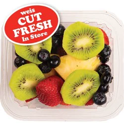 Weis Fresh Cut Pineapple, Strawberry, Blueberry, Kiwi