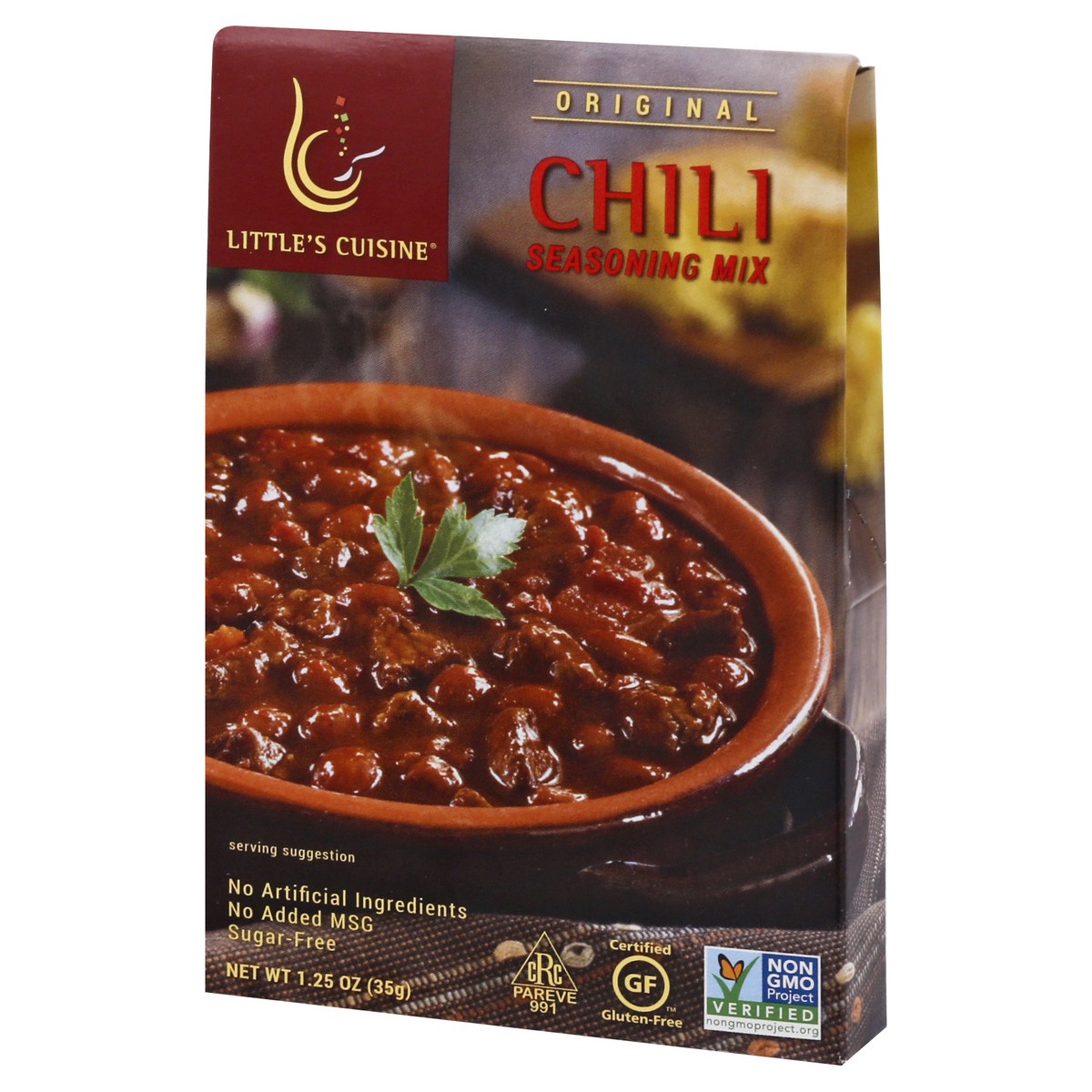 slide 8 of 11, Little's Cuisine Original Chili Seasoning Mix 1.25 oz, 1.25 oz