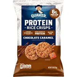 Quaker® Chocolate Caramel Protein Crisps, 2.6 oz