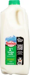 Swiss 1% Lowfat Milk 0.5 gl