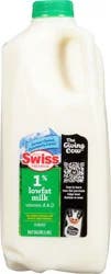 Swiss 1% Lowfat Milk 0.5 gal