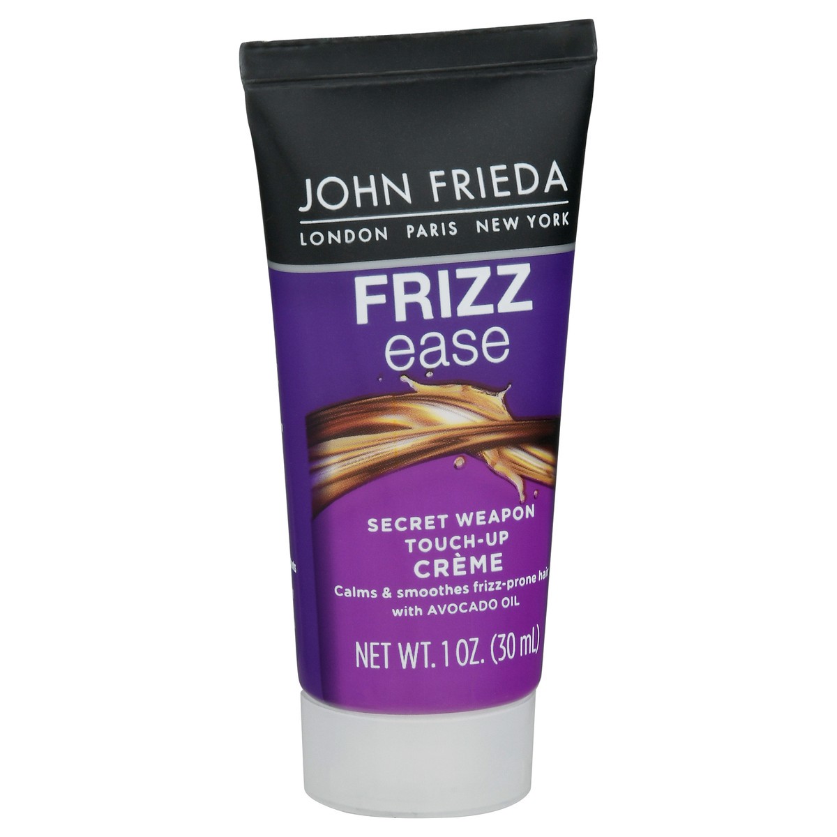 slide 7 of 9, John Frieda Anti Frizz, Frizz Ease Secret Weapon Touch Up Hair Cream, Anti-Frizz Styling Cream, Helps to Calm and Smooth Frizz-prone Hair, 1 Oz, 1 oz