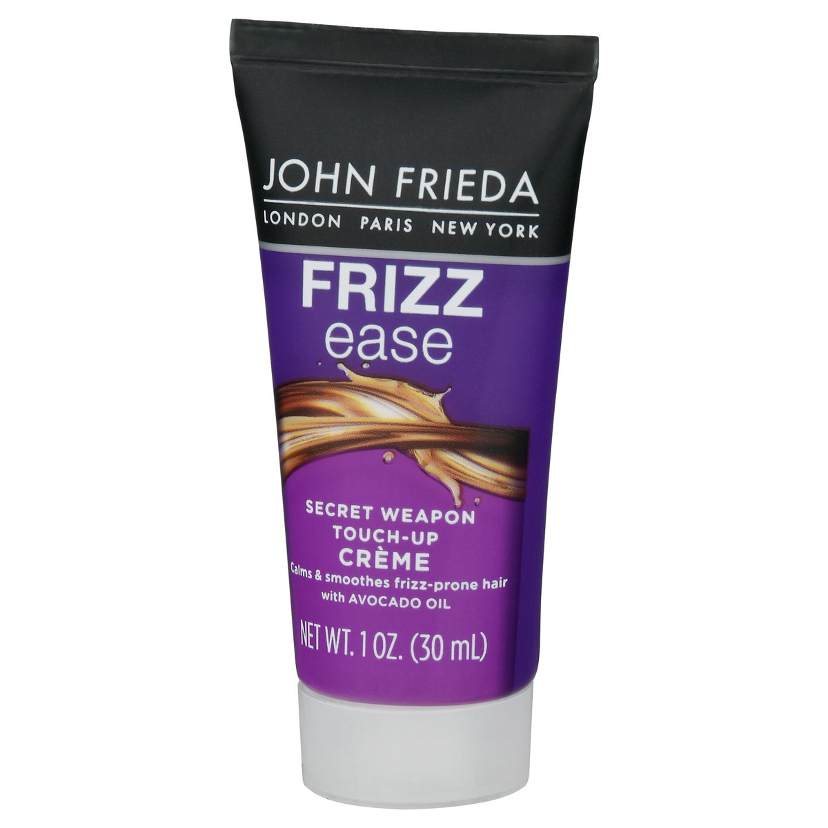 slide 2 of 9, John Frieda Anti Frizz, Frizz Ease Secret Weapon Touch Up Hair Cream, Anti-Frizz Styling Cream, Helps to Calm and Smooth Frizz-prone Hair, 1 Oz, 1 oz