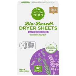 Simple Truth Bio-Based Lavender Scented Dryer Sheets