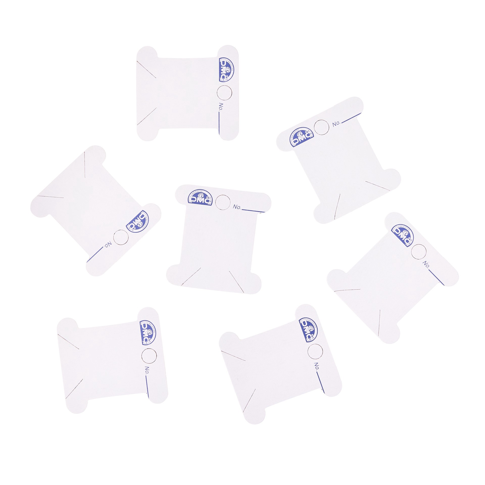 slide 3 of 4, The Dmc Corporation Dmc Cardboard Floss Bobbins, 56 cardboard bobbins