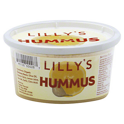 slide 1 of 3, Lilly's Hummus 12 oz, 12 oz