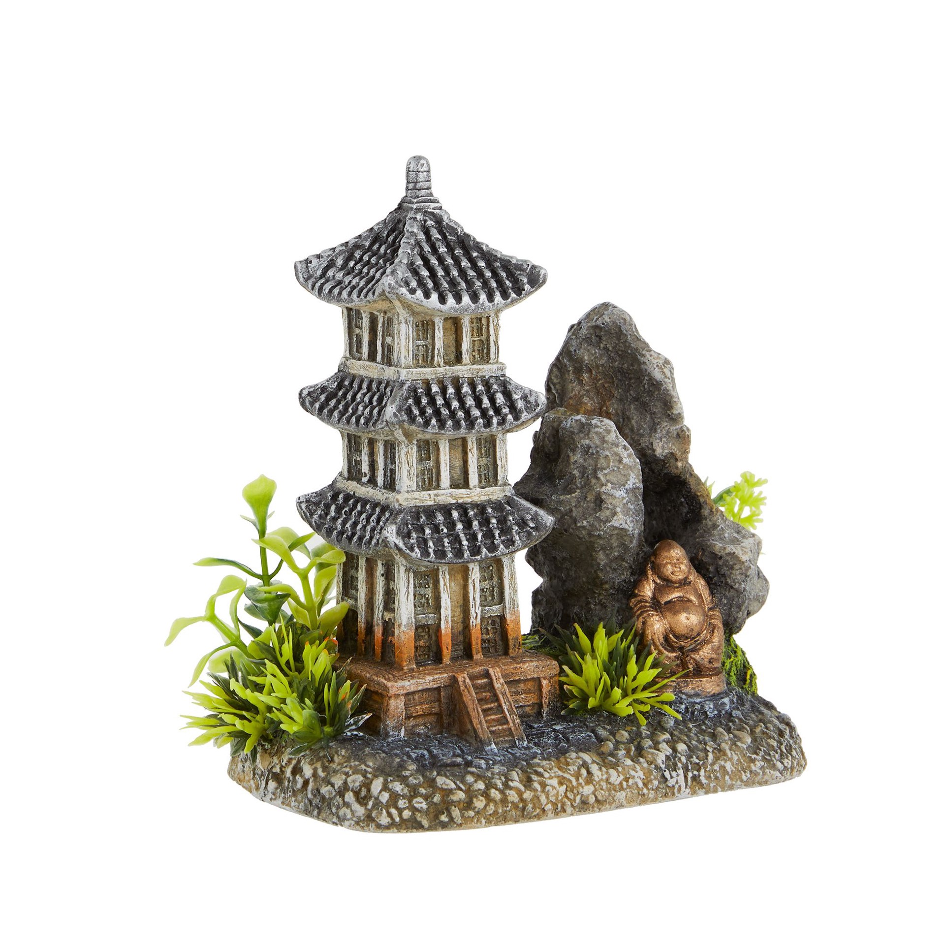 Pagoda aquarium clearance ornament