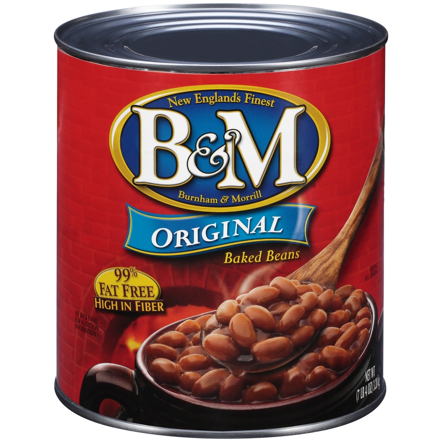 slide 1 of 6, B&M Baked Beans, 116 oz