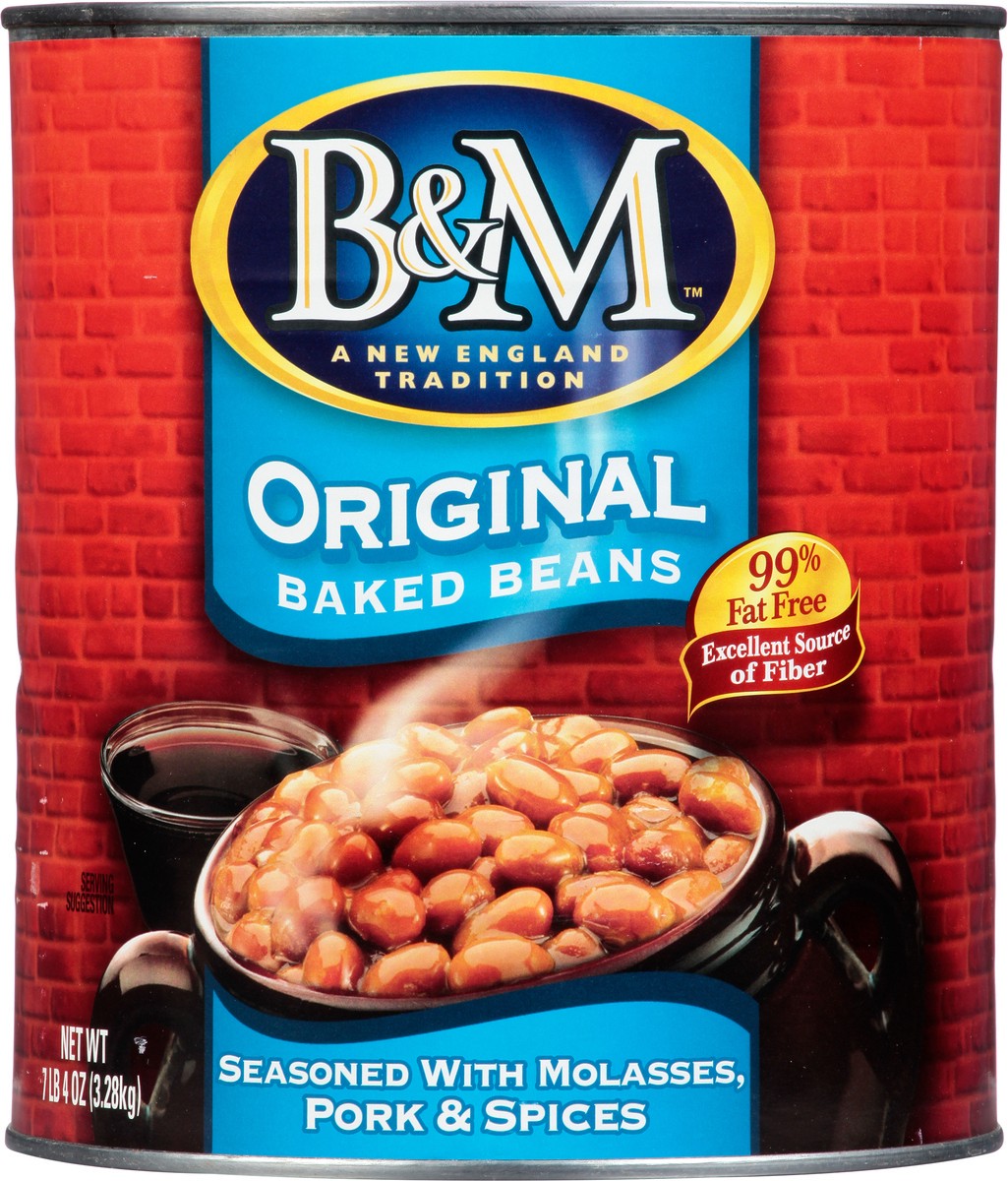 slide 1 of 7, B&M Original Baked Beans 116 oz, 116 oz