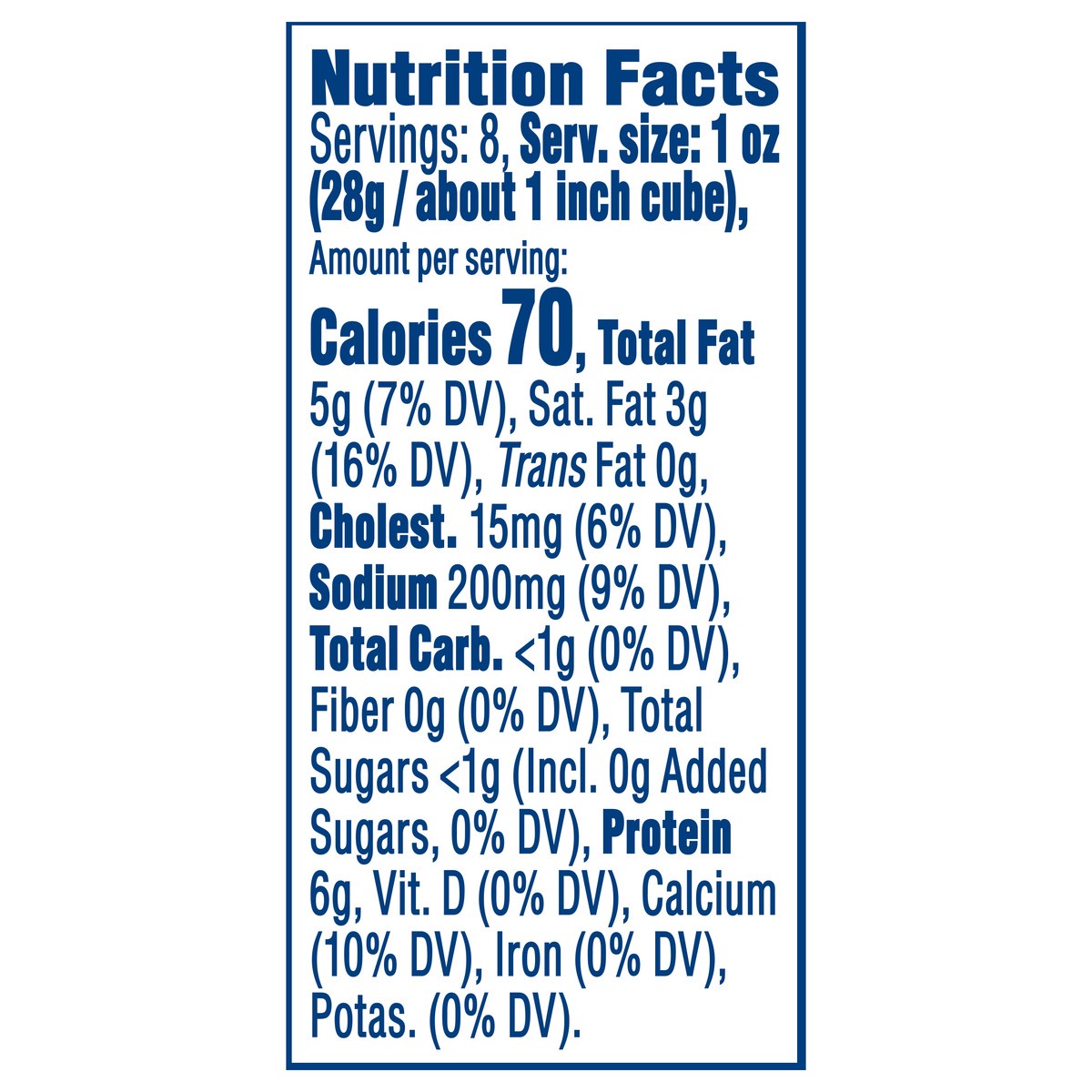 slide 8 of 10, Polly-O Part-Skim Mozzarella Cheese Chunk, 8 oz Pack, 8 oz