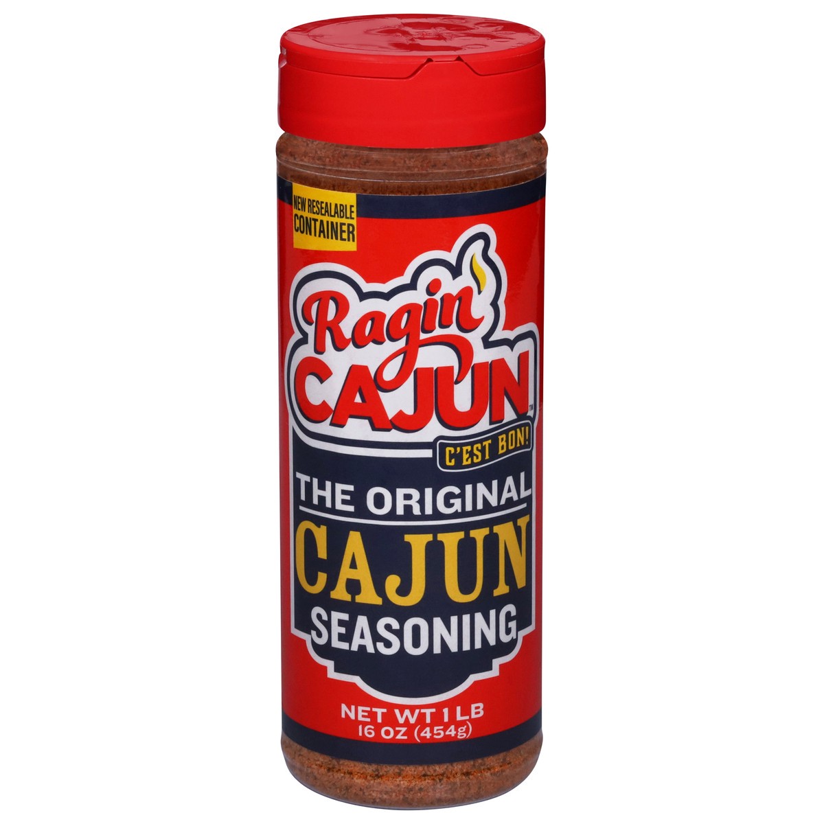 slide 1 of 14, Ragin' Cajun Original Cajun Seasoning, 16 oz