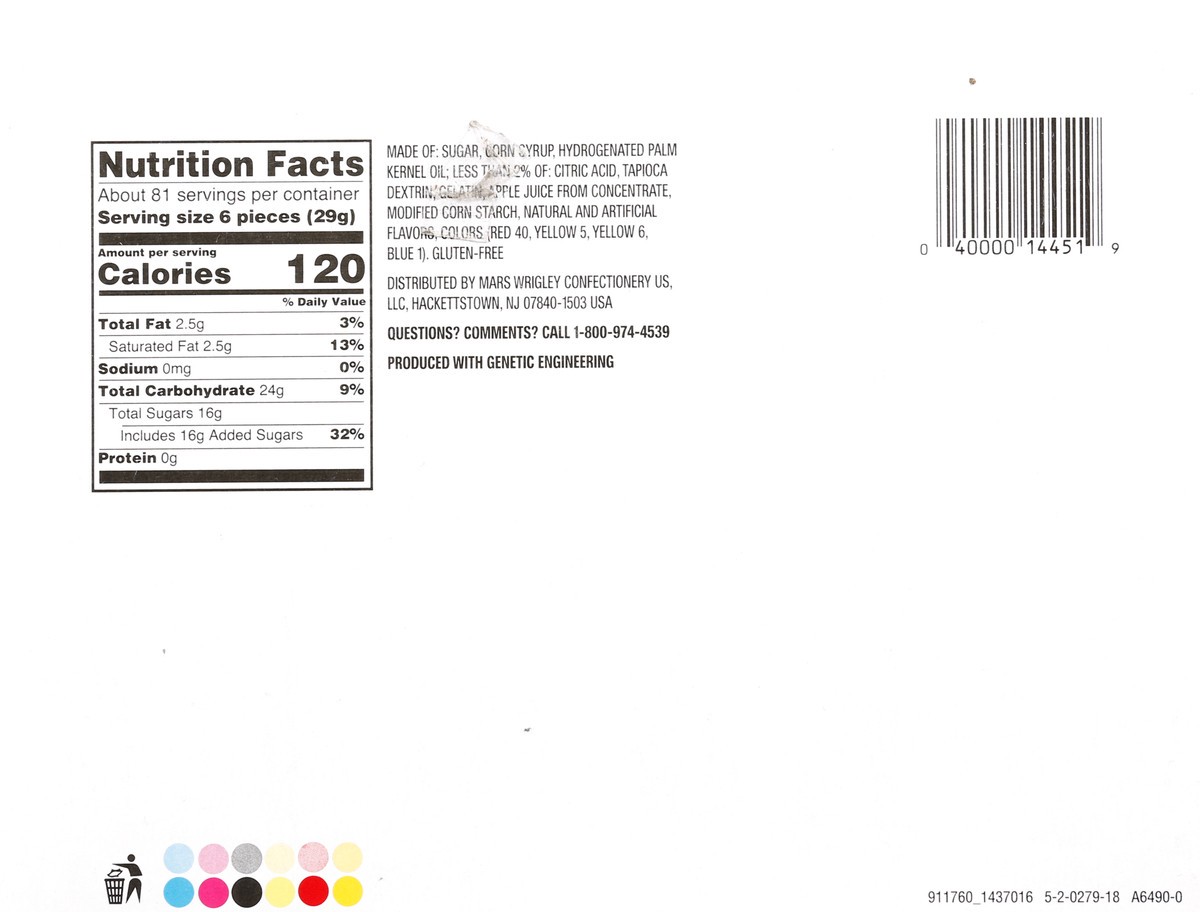 slide 2 of 9, Starburst, Original Fruit Chews Candy, Sharing Size- 82.80 oz, 82.80 oz