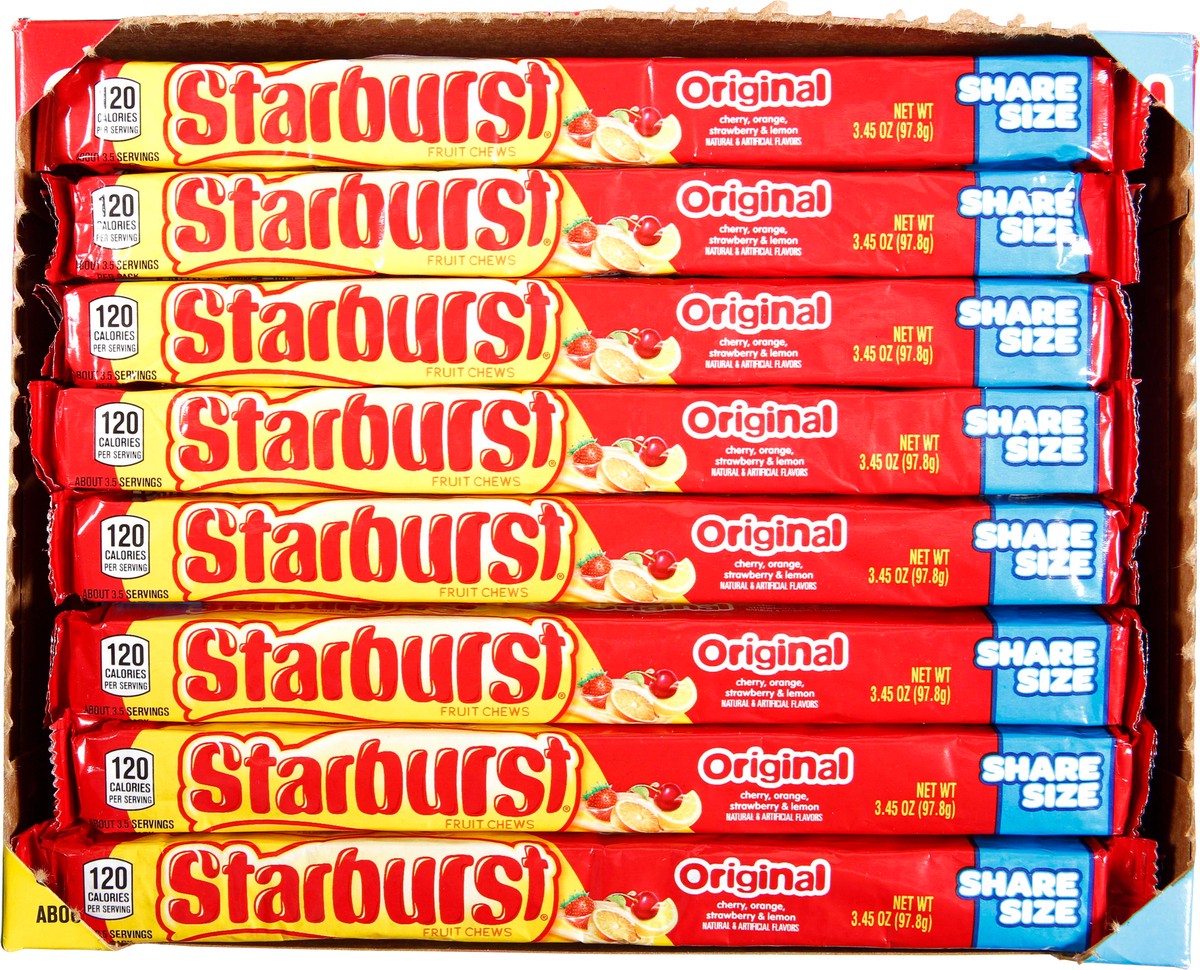 slide 8 of 9, Starburst, Original Fruit Chews Candy, Sharing Size- 82.80 oz, 82.80 oz