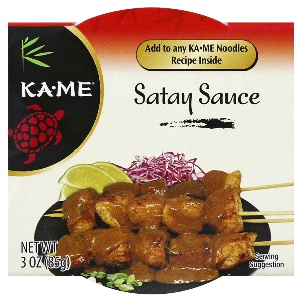 slide 1 of 1, KA-ME Satay Sauce, 3 oz