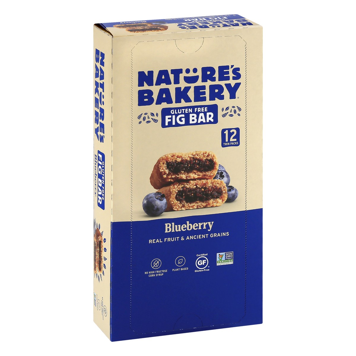 slide 13 of 13, Nature's Bakery Gluten Free Twin Packs Blueberry Fig Bar 12 ea, 12 ct