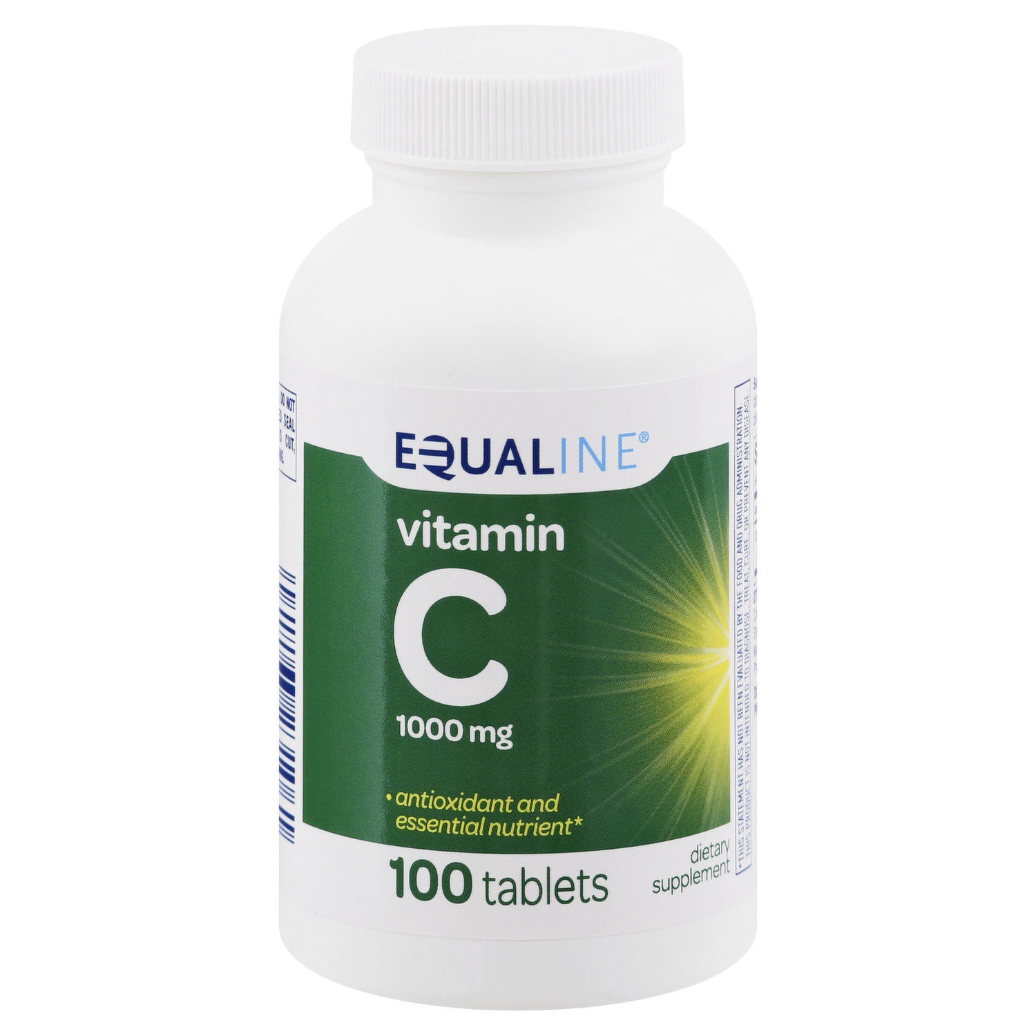 slide 1 of 1, Equaline Vitamin C Tablets, 100 ct