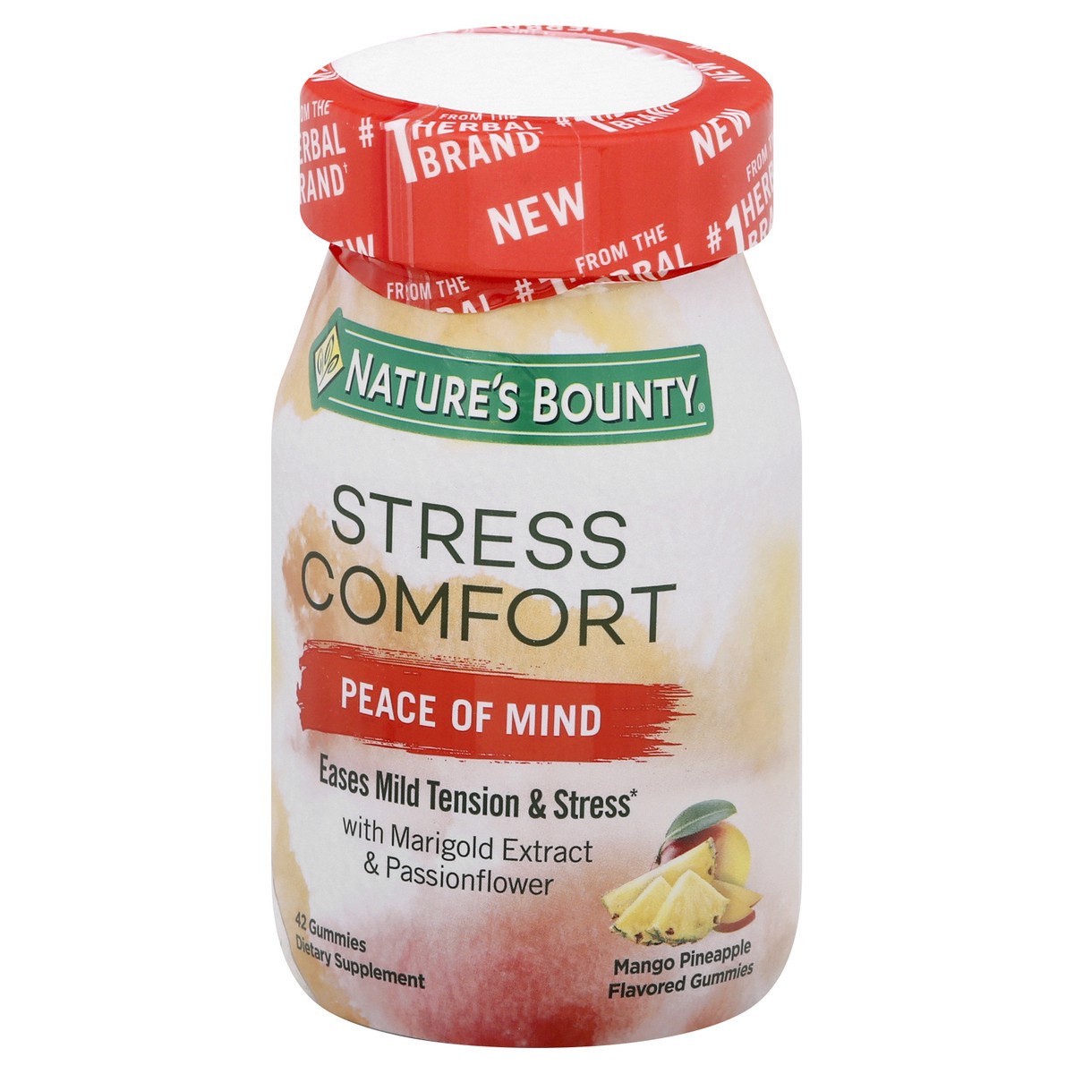 slide 7 of 9, Nature's Bounty Comfort Stress Peace Of Mind, 42 ct