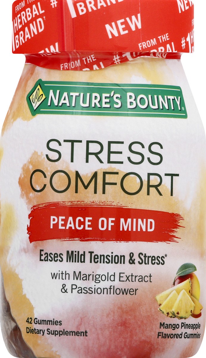 slide 2 of 9, Nature's Bounty Comfort Stress Peace Of Mind, 42 ct